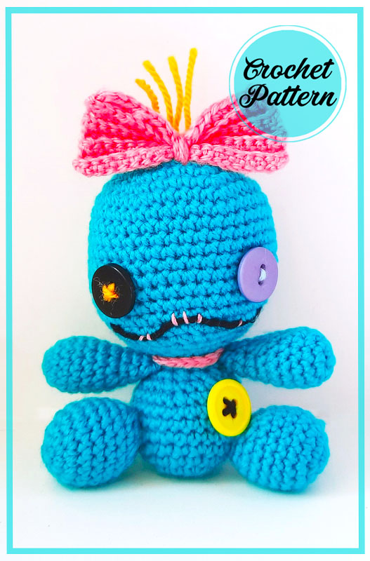 Scrap Doll Amigurumi Free Crochet PDF Pattern