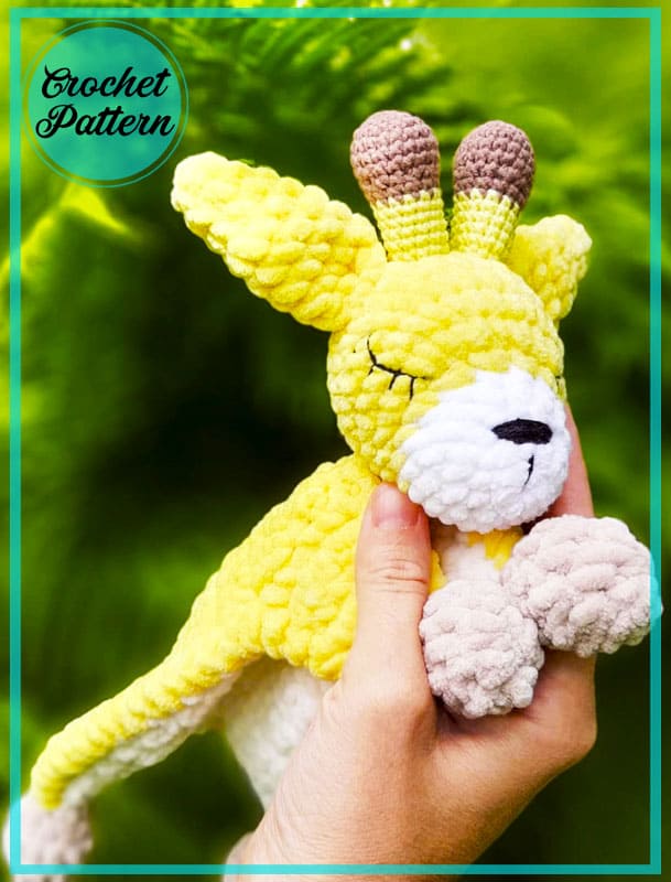 Giraffe Comforter Amigurumi Free Crochet Pattern
