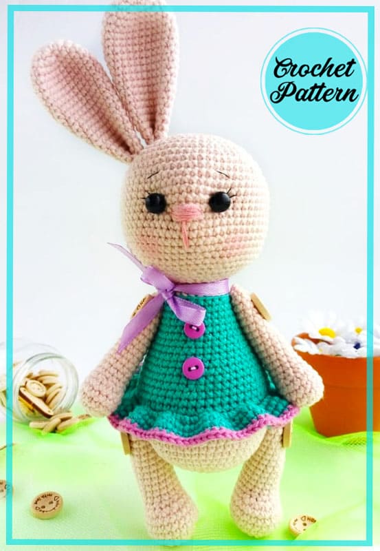 Bunny Martha Amigurumi PDF Free Crochet Pattern