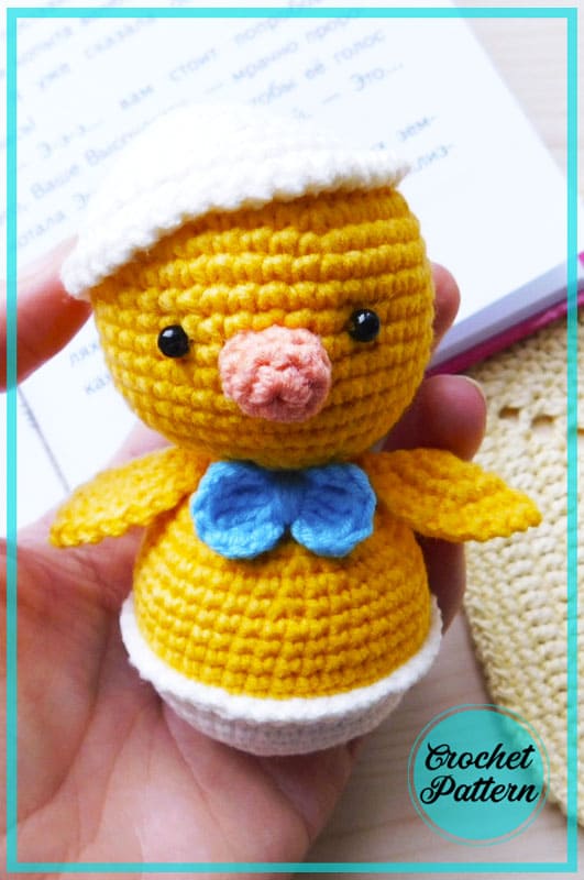 Chicken Baby Amigurumi Crochet Pattern (2)