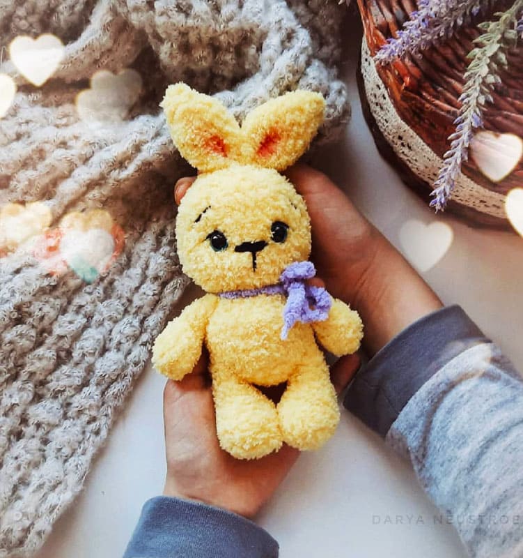 Lemon Plush Bunny Amigurumi Crochet Pattern (1)