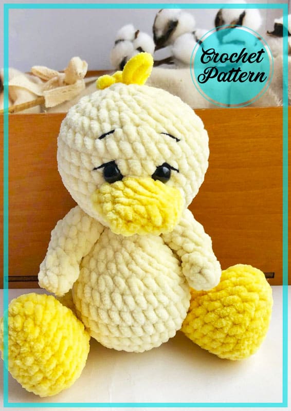Plush Baby Duck Amigurumi Crochet Pattern (4)