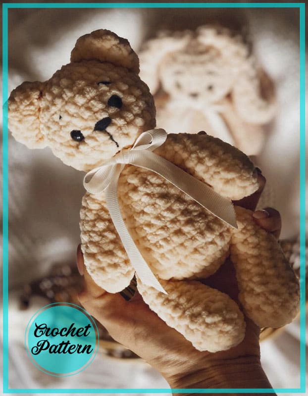 Plush Bear and Bunny Amigurumi Crochet Pattern (4)