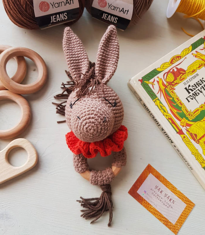 Rattle Horse Amigurumi Crochet Pattern (1)
