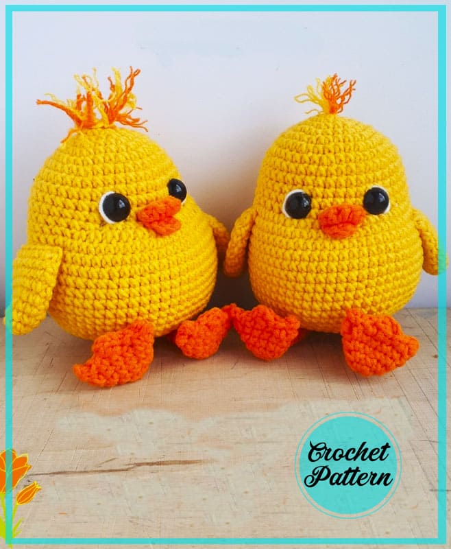 SunPalm Chick Amigurumi Crochet Pattern (1)