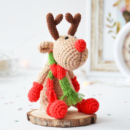 Crochet Deer Handsome Amigurumi PDF Free Pattern