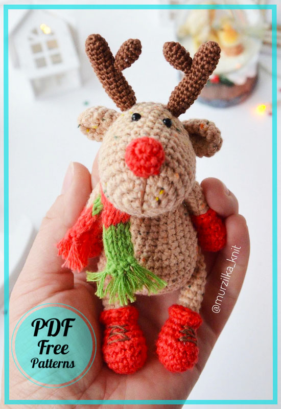 Crochet Deer Handsome Amigurumi PDF Free Pattern (4)