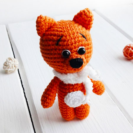 Crochet Easy Fox Amigurumi Free PDF Pattern