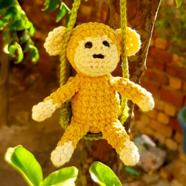 Little Monkey Amigurumi Free Pattern Step by Step (2)