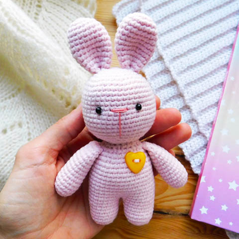Baby Bunny Amigurumi PDF Free Crochet Pattern