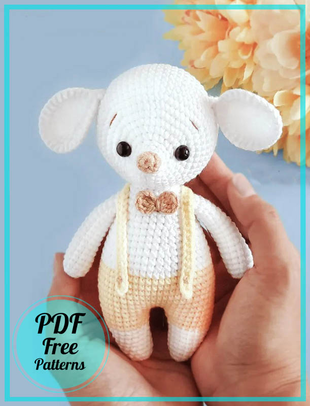 Crochet Cute Mouse Amigurumi PDF Free Pattern (2)