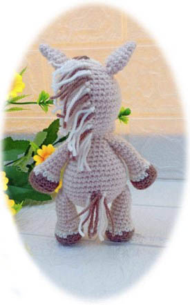 Cute Crochet Donkey PDF Amigurumi Free Crochet Pattern (4)