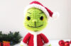 Grinch Doll for Christmas Crochet Pattern Step by Step (1)