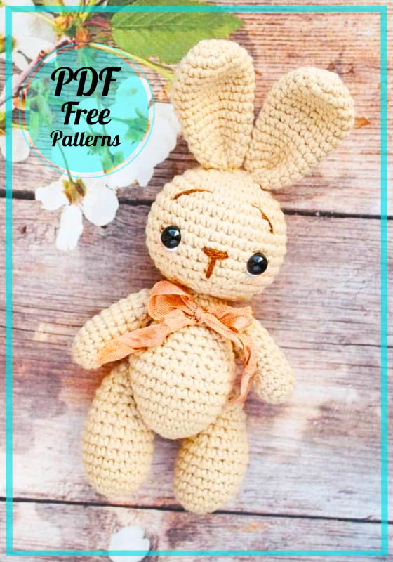 Little Crochet Bunny Amigurumi Free PDF Pattern (2)