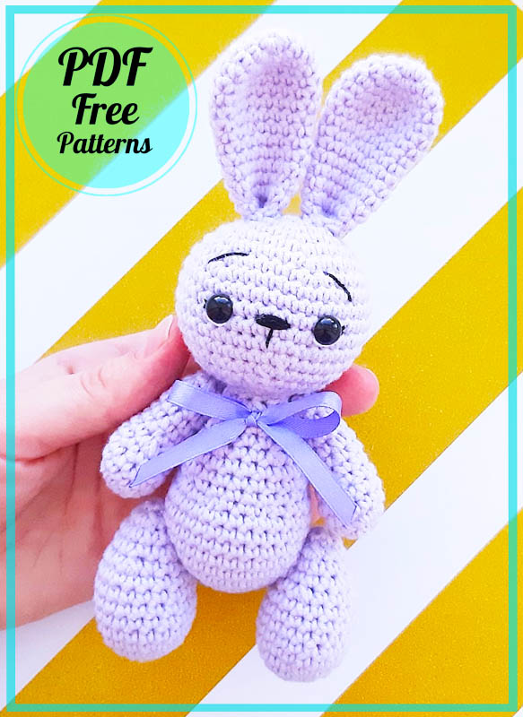 Little Crochet Bunny Amigurumi Free PDF Pattern (4)