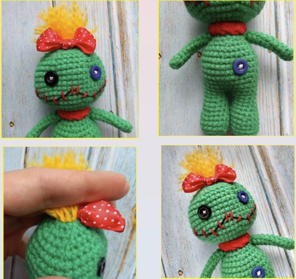 Crochet Little Monster Amigurumi Free PDF Pattern (1)