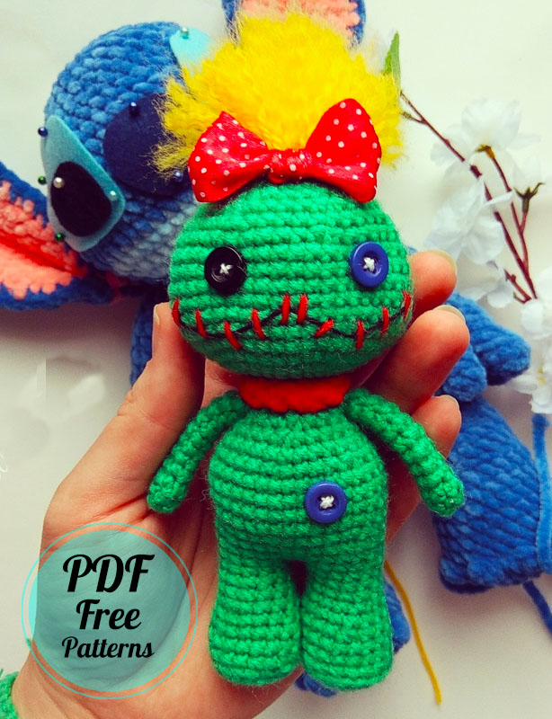 Crochet Little Monster Amigurumi Free PDF Pattern (2)