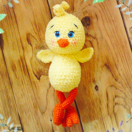 Chiyo the Spring Chick Amigurumi Crochet Pattern eng PDF 