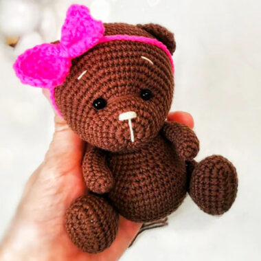 Easy Little Bear Amigurumi PDF Free Pattern (1)