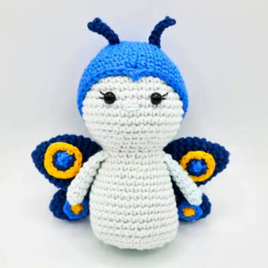 Crochet Blue Butterfly Amigurumi PDF Pattern (1)