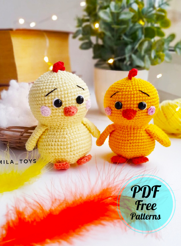 Easy Chicken Crochet PDF Amigurumi Pattern (3)