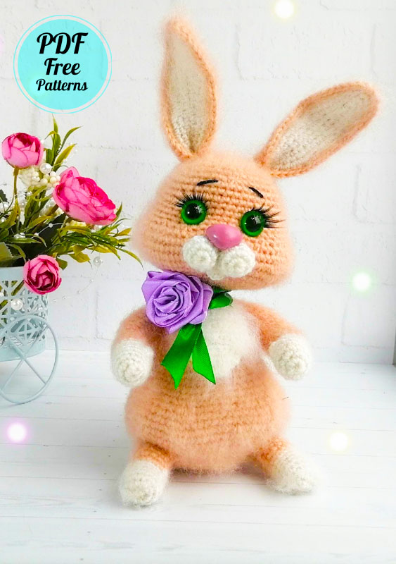 Bunny Souvenir Girl Crochet PDF Free Pattern (4)