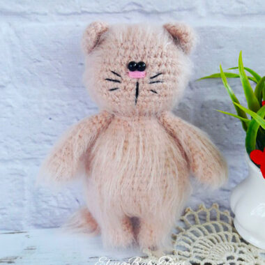Crochet Hairy Cat Amigurumi PDF Free Pattern (1)