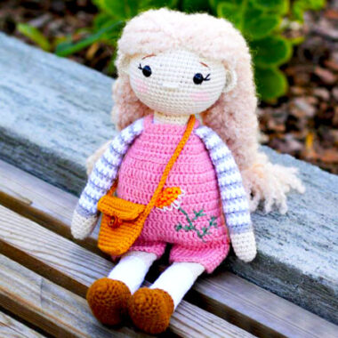 Marusya Crochet Doll PDF Amigurumi Free Pattern