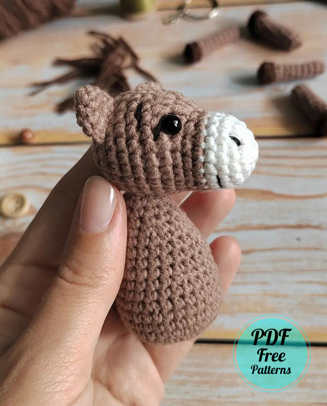Mini Horse Crochet PDF Amigurumi Free Pattern (1)