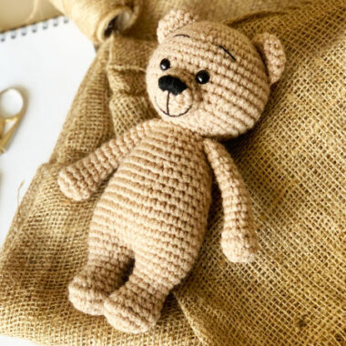 Crochet Bear Simon Amigurumi PDF Pattern (1)