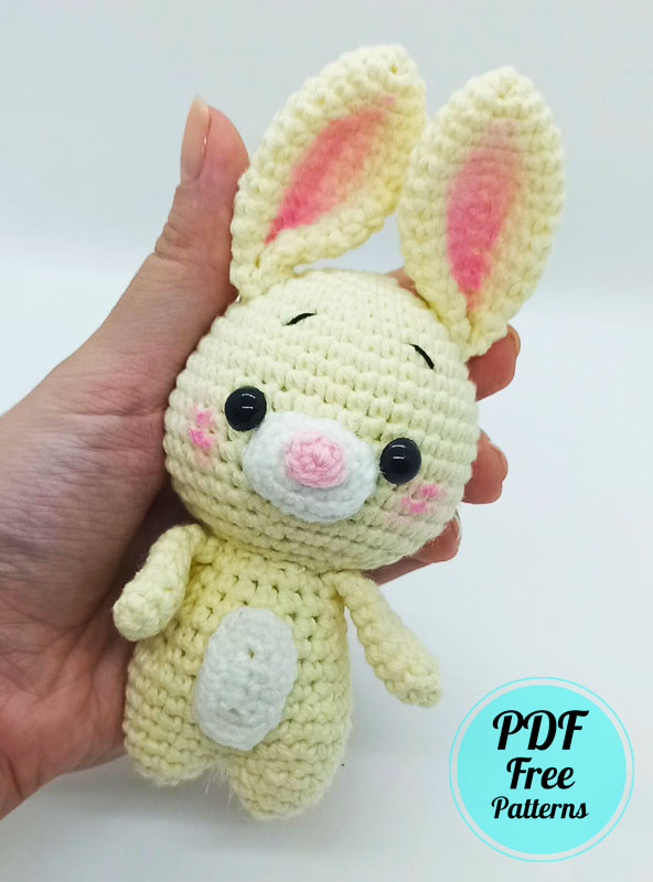 Crochet Bunny Momo Amigurumi PDF Pattern (4)