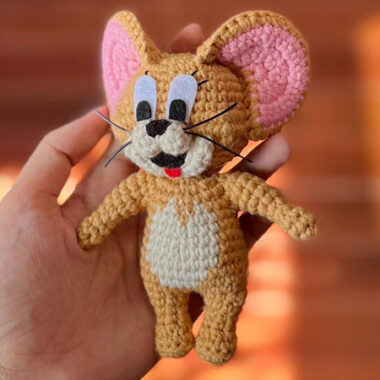 Crochet Jerry Mouse Amigurumi PDF Free Pattern (1)