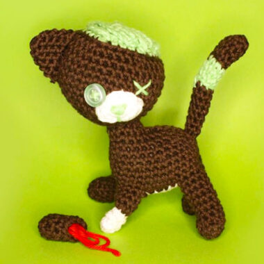 Crochet Zombie Cat Amigurumi PDF Free Pattern (1)