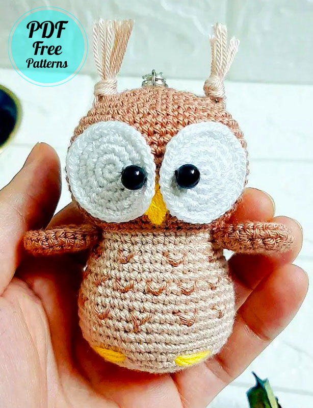 Easy Owl Amigurumi for Beginners Crochet PDF Pattern (2)