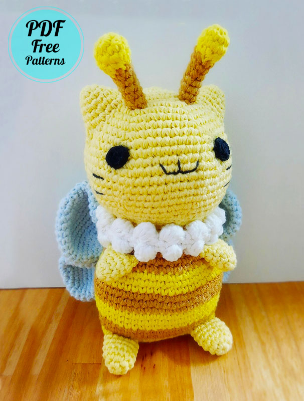 Honey Cat Maya Amigurumi Free PDF Crochet Pattern (2)