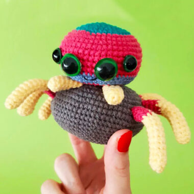Jumper Crochet Spider Amigurumi PDF Free Pattern (1)
