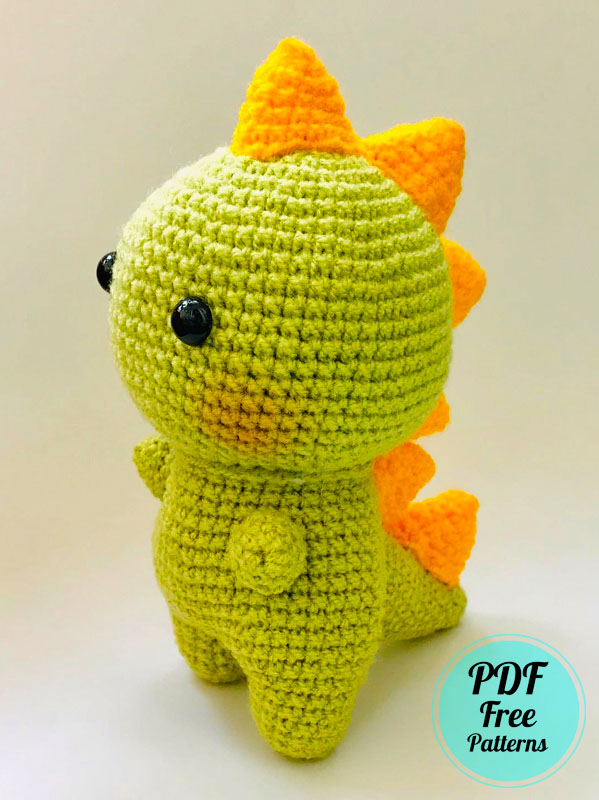 Oscar The Dinosaur Amigurumi PDF Free Pattern (4)