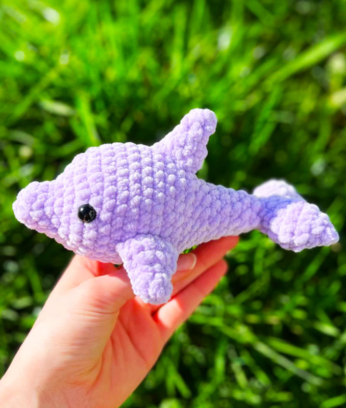 Plush Dolphin Ocea Amigurumi PDF Free Pattern (3)