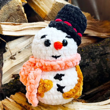 Christmas Crochet Snowman Amigurumi PDF Free Pattern (1)