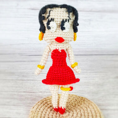 Crochet Betty Boop Doll Amigurumi PDF Free Pattern (1)