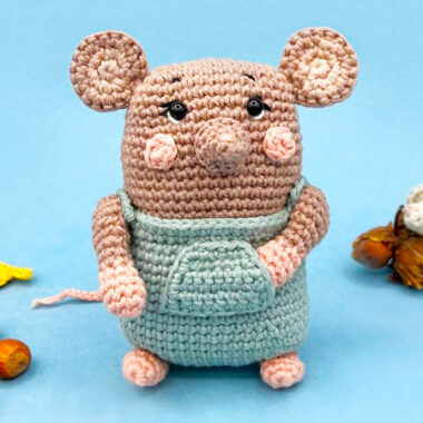 Crochet Mouse Gustavo Amigurumi Free Pattern (1)