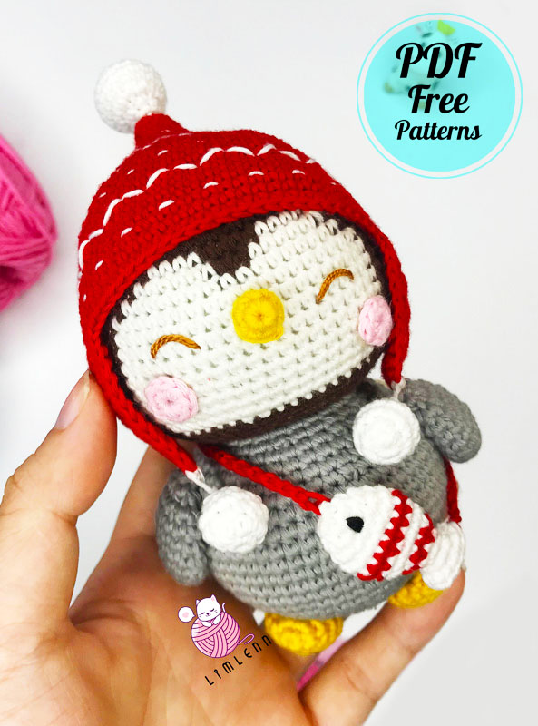 Crochet Penguin for Chirstmas Free PDF Pattern (3)