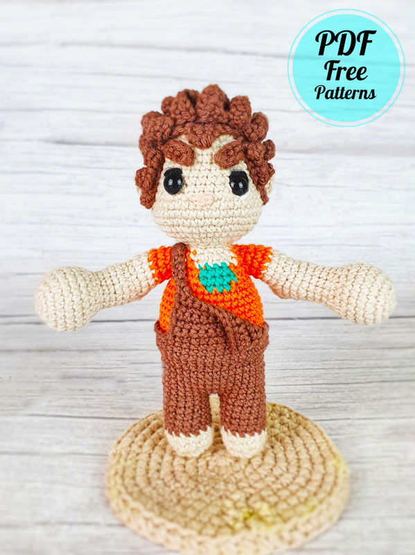 Crochet Wreck it ralph Amigurumi Doll PDF Free Pattern (2)