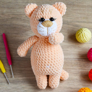 Plush Amigurumi Cat Crochet PDF Free Pattern (1)