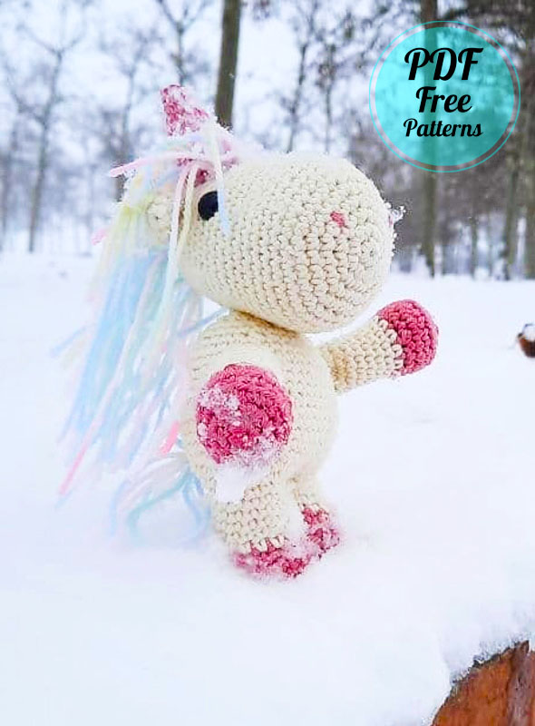 Crochet Unicorn Merry Amigurumi Free PDF Pattern (2)