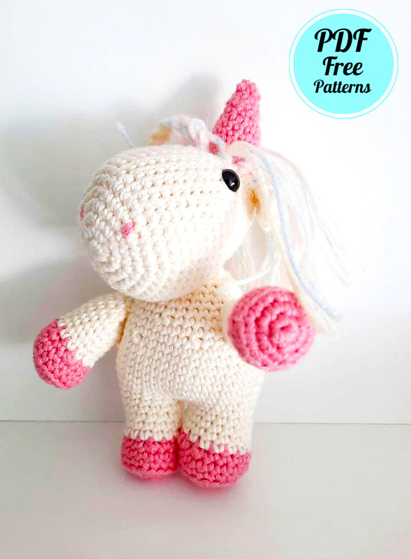 Crochet Unicorn Merry Amigurumi Free PDF Pattern (3)
