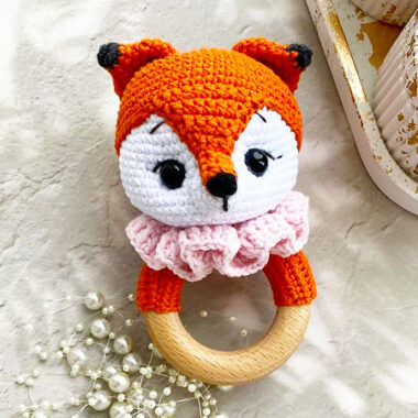 Crochet Rattle Fox Austin Free PDF Pattern (2)