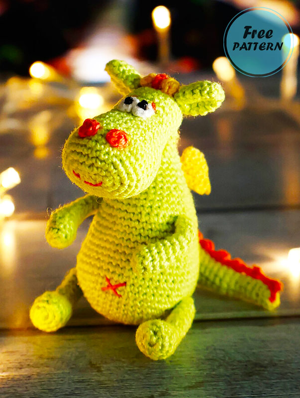 Mythril Dragon Crochet Doll Free Pattern (2)