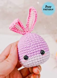 Beginner Easter Egg Free PDF Crochet Pattern