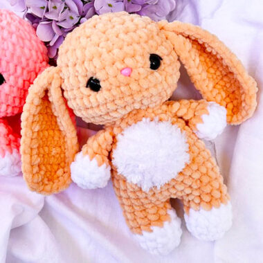 Little Plush Bunny Selnya Amigurumi PDF Pattern (3)